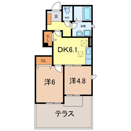 ココタイムの物件間取画像